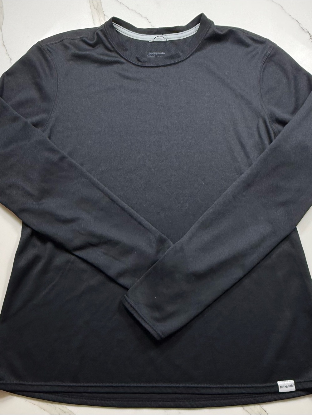 Patagonia Women’s Long-Sleeve Midweight Capilene- Black
